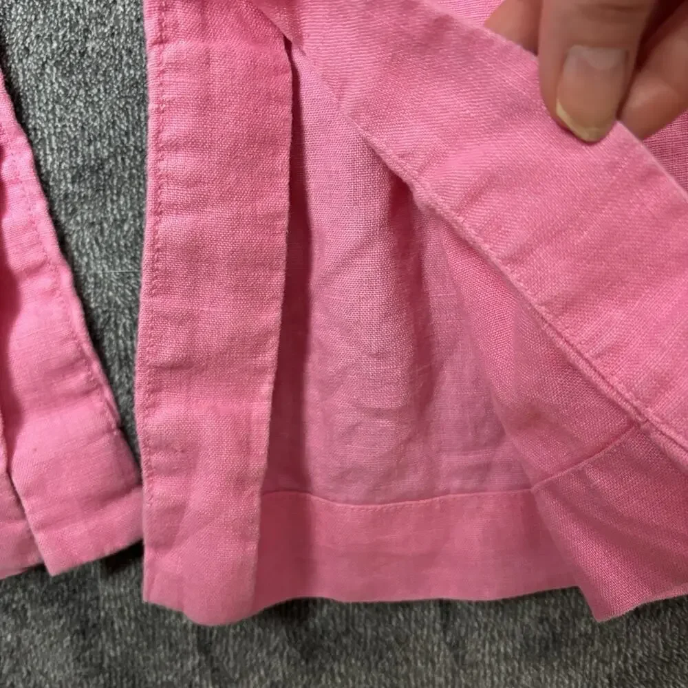 Athleta Wide Leg Pull-On Pants in Pink
